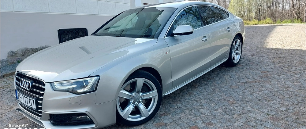 Audi A5 cena 76000 przebieg: 221750, rok produkcji 2016 z Gostynin małe 562